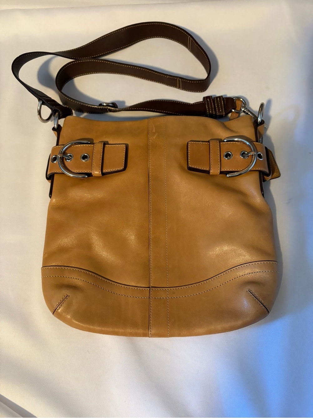 Vintage Coach SoHo Leather Slim Duffle/Hobo Bag 1452 in Very Good Condition